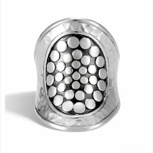 John Hardy Dot Saddle Ring